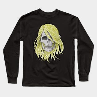 woman skull Long Sleeve T-Shirt